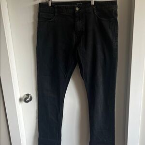 Frank & Oak Men's Black Dylan Slim Fit Jeans